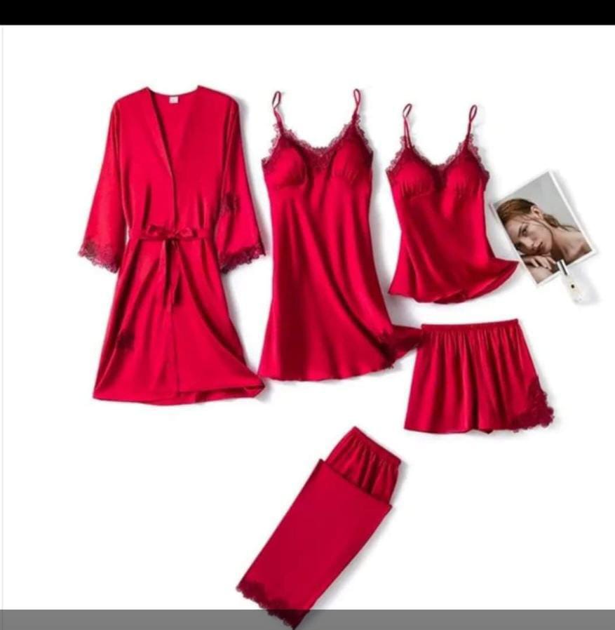 5 piece nightwear