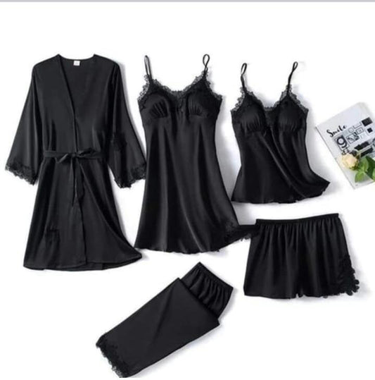 5 piece nightwear